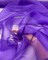 Purple Crystal Organza Fabric by the Yard, 60" Wide Sheer Lightweight Organza for Wedding Dresses, Event Decor, Curtains & Sewing